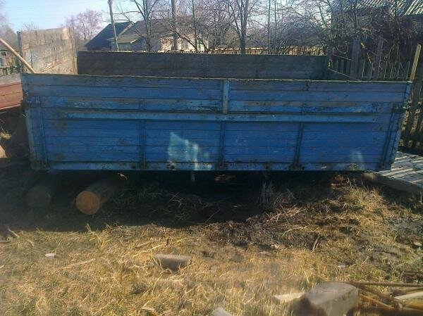 Кузов ГАЗ 53 Б, синий. Родники