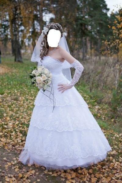 Свадебное платье из жемчуга, бисера и вышивки.. Иваново
